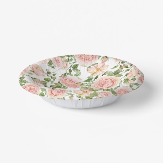 Rosengarten Pappteller (Gewinkelt)