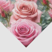 Rosengarten Paris Botanisches Gewebe Seidenpapier (Detail)