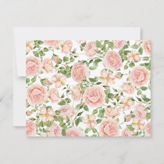 Rosengarten RSVP Karte (Rückseite)