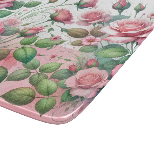 Rosengarten Schneidebrett (Ecke)