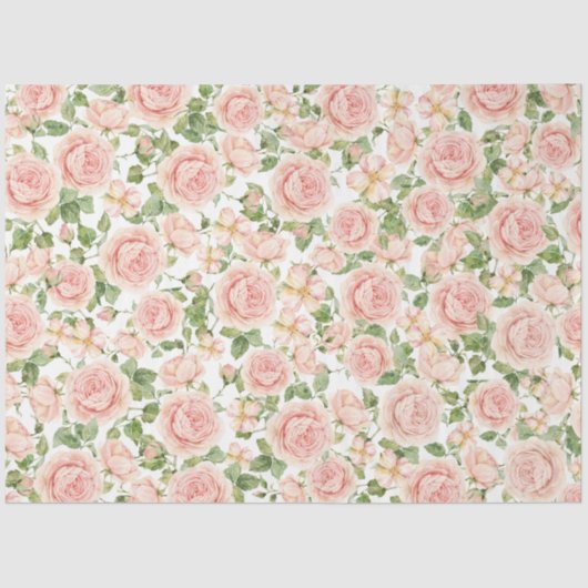 Rosengarten Seidenpapier (Vorderseite)