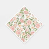 Rosengarten Serviette (Ecke)