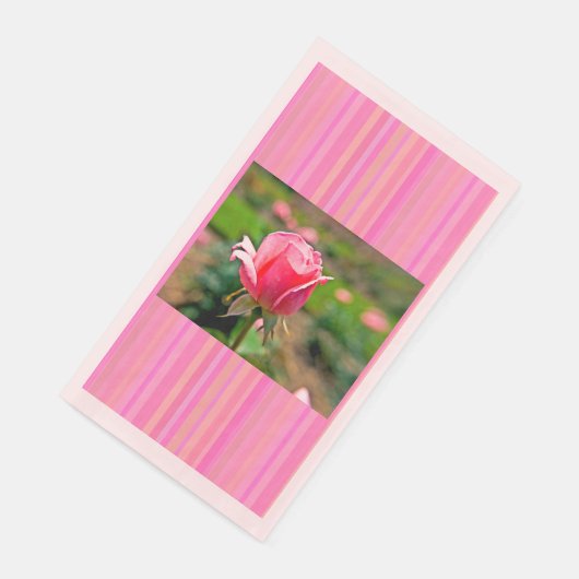 Rosengarten Serviette (Ecke)