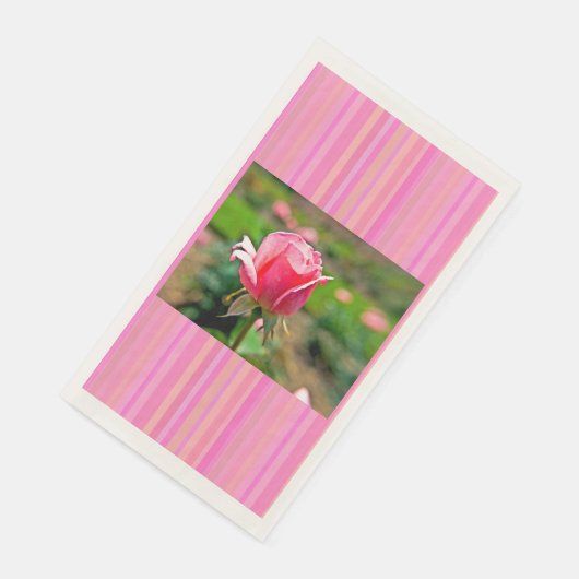 Rosengarten Serviette (Ecke)