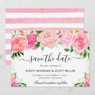Rosengarten Sommerhochzeit der Blume Save The Date
