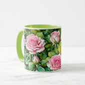 Rosengarten Tasse Cup (Vorderseite Links)