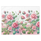 Rosengarten Tischdecke (Vorderseite (Horizontal))