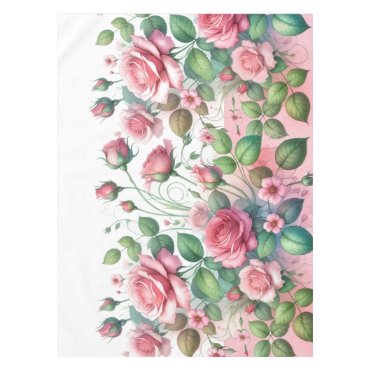 Rosengarten Tischdecke (Vorderseite)