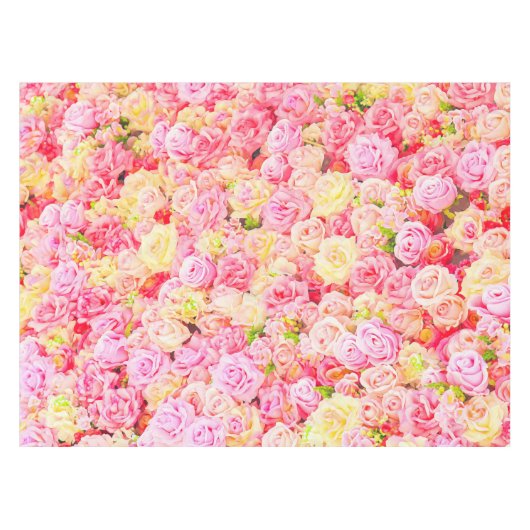 Rosengarten Tischdecke (Vorderseite (Horizontal))