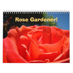 Rosengärtner! Kalender Geschenke Rosen Feiertagsge