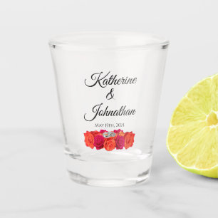 Rosengeld/Schuss-Tanz- Schnapsglas