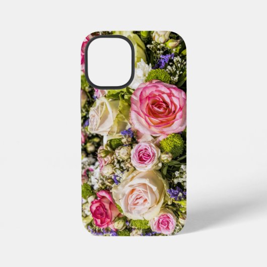 Rosengemisch Zwei iPhone Hülle (Rückseite)