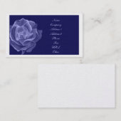 Rosengeschäft/Visitenkarteblauton Visitenkarte (Vorne/Hinten)