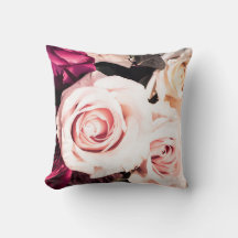 Rosengesteck in Rosa und Weiß Florales Design
