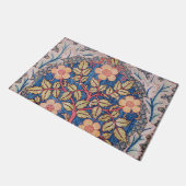 Rosengirlande, William Morris Fußmatte (Schrägansicht)