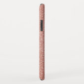 Rosengold Glitzer und Sparkle Blende Case-Mate iPhone Hülle (Hinten/Rechts)