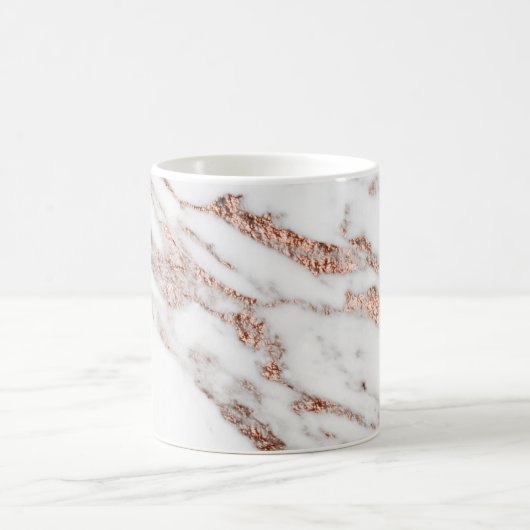 Rosengoldader-Tasse Kaffeetasse (Mittel)