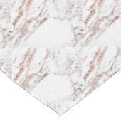 Rosengoldadermarmor Kurzer Tischläufer (Ecke)