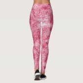 Rosengoldfarbe Leggings (Rückseite)