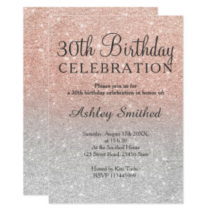 Einladungen 30 Geburtstag Zazzle De