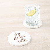 Rosengoldla Dolce Vita Untersetzer (Seite)