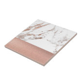 Rosengoldmarmor und -folie fliese (Seite)