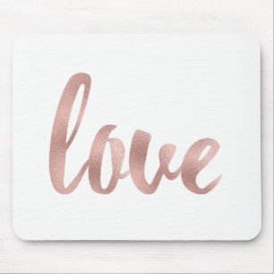 Rosengoldmausunterlage Mousepad
