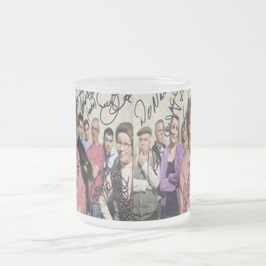 Rosengräber Jungen unterzeichnet Mattglastasse (Mittel)