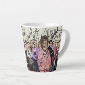 Rosengräber Jungen unterzeichnet Milchtasse (Rechte Ecke)