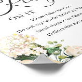 Rosengrün Eukalyptus mit einem Ring auf dem Schild (Ecke)