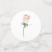 Rosengrün Hochzeitsgrab Brautparty Konfetti (Klein Vorderseite)