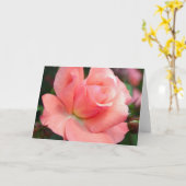 Rosengrüßkarte Karte (Gelbe Blume)