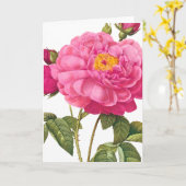 Rosengrüßkarte Karte (Gelbe Blume)