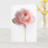 Rosengrüßkarte Karte (Gelbe Blume)