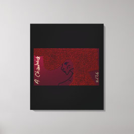 Rosenhaar-Schönheit  Leinwanddruck