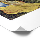 Rosenhagmadonna von Stefan Lochner Poster (Ecke)