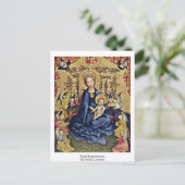 Rosenhagmadonna von Stefan Lochner Postkarte (Stehend Vorderseite)