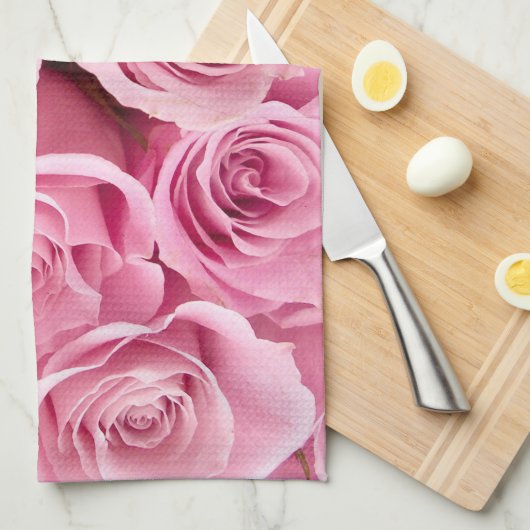 Rosenhalde Geschirrtuch (Viertel Falte)