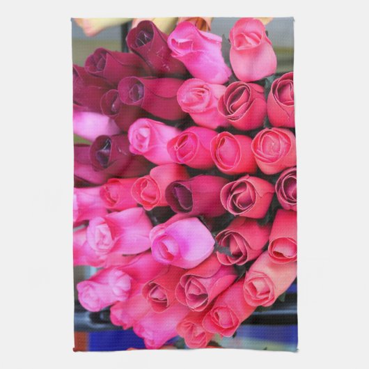 Rosenhandtuch Küchentuch (Vertikal)