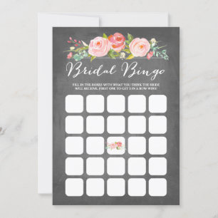 Rosenhochzeit Brautparty Bingo