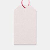 Rosenhochzeit Geschenkanhänger (Rückseite)