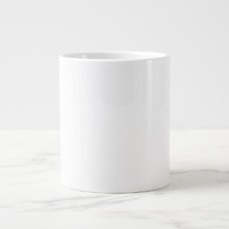 Rosenholz-Pfingstrosen-Aquarell-Hochzeits-Eckenrah Jumbo-Tasse