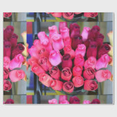 Rosenholzpapier Geschenkpapier (Flach)