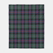 Rosenjagd moderne Plaidmuster Fleecedecke (Vorderseite)