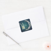 Rosenkareem Quadratischer Aufkleber (Umschlag)