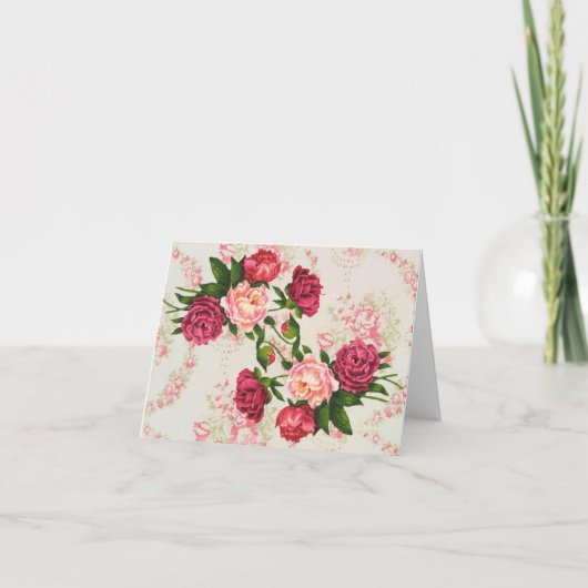 Rosenkarte Karte (Vorderseite)