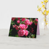 Rosenkarte Karte (Gelbe Blume)