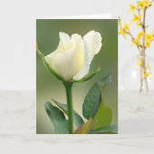 Rosenkarte Karte (Gelbe Blume)