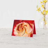 Rosenkarte Karte (Gelbe Blume)