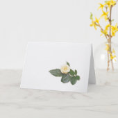 Rosenkarte Karte (Gelbe Blume)